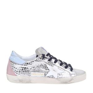 ISO: GGDB Superstar Metallic Mock-croc Sneakers